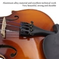 thumbnail image 4 of Violin Tailpiece, Accurate Tuning 4 Fine Tuners Violin Tailpiece Aluminium Alloy Durable With Tailgut For Stringed Instruments, 4 of 8