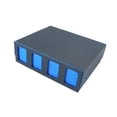 thumbnail image 4 of Almencla Card Deck Box Baseball Card TCG for 2400+ Cards Trading Cards Case Deck Case Black Blue, 4 of 8