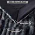 thumbnail image 6 of WDCOZY Ruched Faux Fur Throw Blanket,Bubble Plush Blanket with Soft Fleece Backing, Cozy Decorative Blanket for Couch, Sofa and Bed, Dark Gray, 60" x 80", 6 of 9