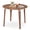 Brown, variant on Gymax 37.5'' Round Kitchen Table  Circle Dining Room Table w/ Rubber Wood Legs Natural