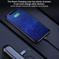 thumbnail image 4 of Wireless Earbuds, True Wireless in Ear Bluetooth with Microphone, Deep Bass, IPX10 Waterproof Loud Voice Sport Earphones with Charging Case for Outdoor Running Gym Workout,black,black，G201587, 4 of 5