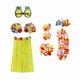 thumbnail image 2 of Traje De Falda Hawaiana Conjunto De Disfraces Luau National Dress Cosplay 60cm Amarillo Sunnimix falda hawaiana, 2 of 8