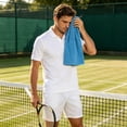 thumbnail image 6 of HOZVOMI Portable Sweat-Absorbent Fitness Towel with Irregular Texture Lightweight Microfiber Design Perfect for Gym Yoga Running Outdoor Sports, 6 of 6
