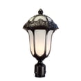 thumbnail image 2 of Special Lite Products Rose Garden  Medium Post Mount Light with Seedy Glass, 2 of 3