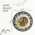 thumbnail image 7 of Spode  Woodland Salad Plate  Assorted Animals 8 Inch - Turkey, 7 of 7