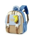 thumbnail image 4 of YTIANH Kids Backpack Lightweight School Bag For Boys Girls Durable Travel Daypack With Color Block Design Small Bookbag For Kindergarten Blue,One Size, 4 of 4