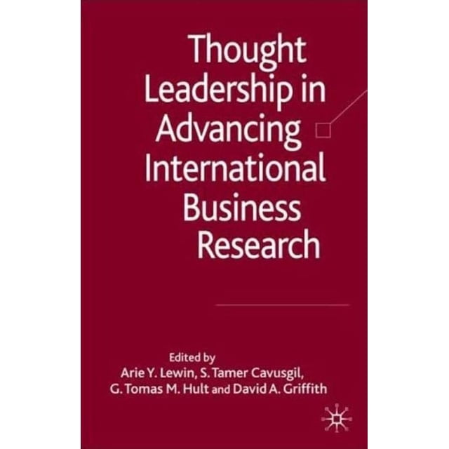 Thought Leader dans l'Avancement de la Recherche Commerciale Internationale