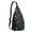 Black-122, variant on Interstellar Travel Sling Backpack - Black Hole & Galaxy Print Crossbody Bag, Fashionable Water-Resistant Pack
