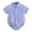 Blue, variant on Otqutp Spring Clothing for Toddler Boys GirlsShort Sleeve Print Romper Clothes Summer For Children 2024 Playsuit for Baby