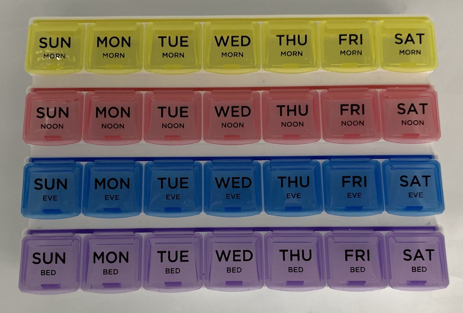 4 A Day Pill Planner