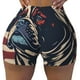 thumbnail image 2 of Fotbe Patriotic Bulldog Art Shorts Sin Costuras – Shorts Deportivos de Cintura Alta para Mujer, Elásticos para Gimnasio, Yoga, Running o Ciclismo-Small, 2 of 8