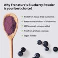 thumbnail image 4 of Frenature Freeze Dried Blueberry Powder, Premium Canadian Blueberries, Antioxidant-Rich, Vegan, Ideal for Smoothies, 3.5oz, 4 of 6