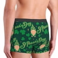 thumbnail image 4 of Kdxio Men's Boxer Briefs with St Patrick's Day9 Print - Comfortable and Breathable Underwear for Everyday Wear, 4 of 7