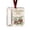 K6, variant on AURIGATE Acrylic Christmas Money Holder Ornament Clear Cash Gift Ball with Slot and Velvet Ribbon Double Sided Printed Hanging Decoration for Tree Holiday Gift
