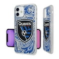 thumbnail image 6 of San Jose Earthquakes iPhone Paisley Design Clear Case, 6 of 7