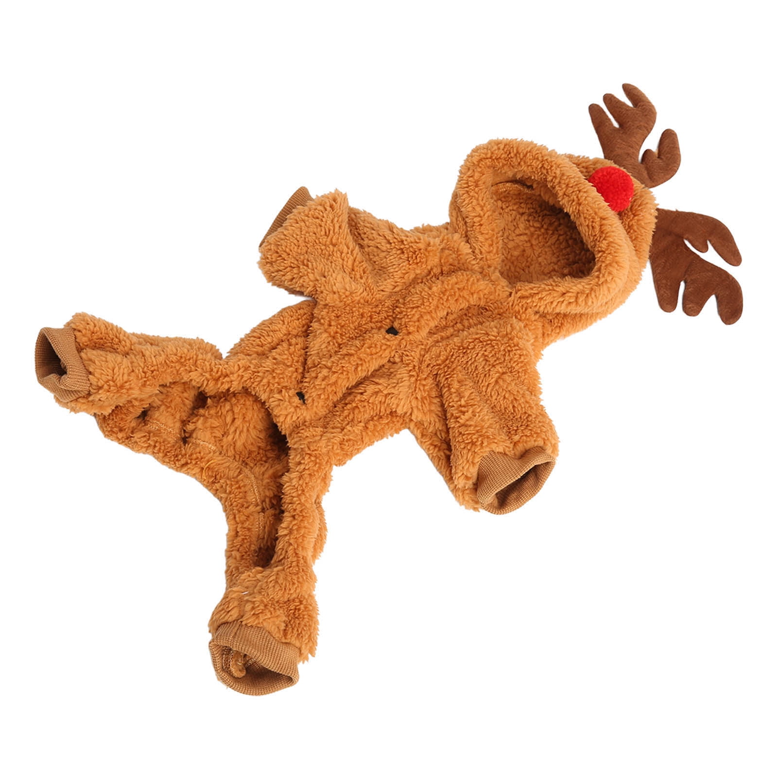 Reindeer Dog Hoodie, Warm Dog Christmas Costume Stylish And Cute 4