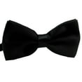 thumbnail image 3 of D-GROEE Bow Tie House Mens Bowties Pre-tied Shape Clip on Bowtie Solid Color Men Formal Wear for Party Banquet Prom, 3 of 8