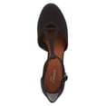 thumbnail image 4 of Ros Hommerson Womens Heidi Leather Round Toe T-Strap Classic Pumps, 4 of 6
