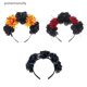 thumbnail image 3 of protectionufly Día De Halloween De Los Muertos Flor De Rosa Artificial Cuentas De Pelo De Araña IUP, 3 of 4
