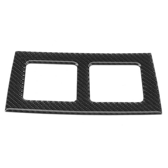 Marco de salida de aire acondicionado, moldura de ventilación de aire acondicionado trasera de fibra de carbono, cubierta de ventilación de salida de aire, diseño de clase mundial