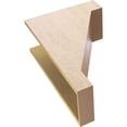 thumbnail image 6 of 9"W x 18"D x 27"H Classic Burlington Rough Cedar Woodgrain TimberThane Corbel, Primed Tan, 6 of 6