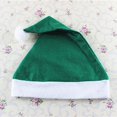 thumbnail image 1 of Gorro de Navidad de color verde, gorro de Papá Noel, 5 piezas, 1 of 3