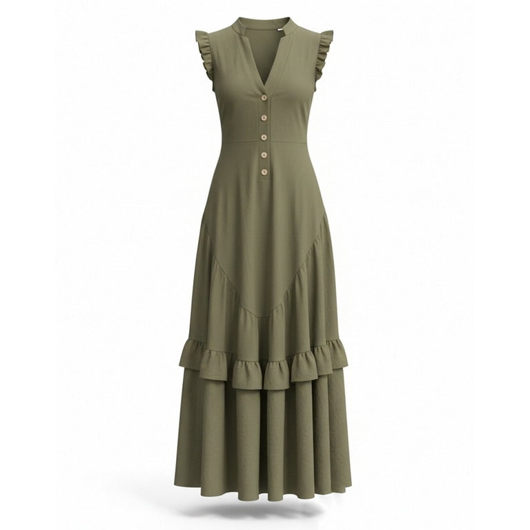 womens brown casual dress Chocolate Sleeveless Maxi M drenched beaches MIKUTA | The Blush MODE_Féminine - Hauts Color:Twilight Amethyst/Black