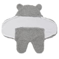 thumbnail image 5 of Manta para bebé, oso lindo orgánico que recibe envoltura para pañales, regalo de registro de felpa suave para niña recién nacida (0-3), 5 of 5