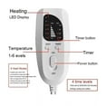 thumbnail image 7 of 6-speed Electric Heating Pad  Adjustable Warm Body Blanket Heated Blanket Waist Back Leg Warming Mat Timing Winter Warming (76x40cm,UK Plug  240V), 7 of 7