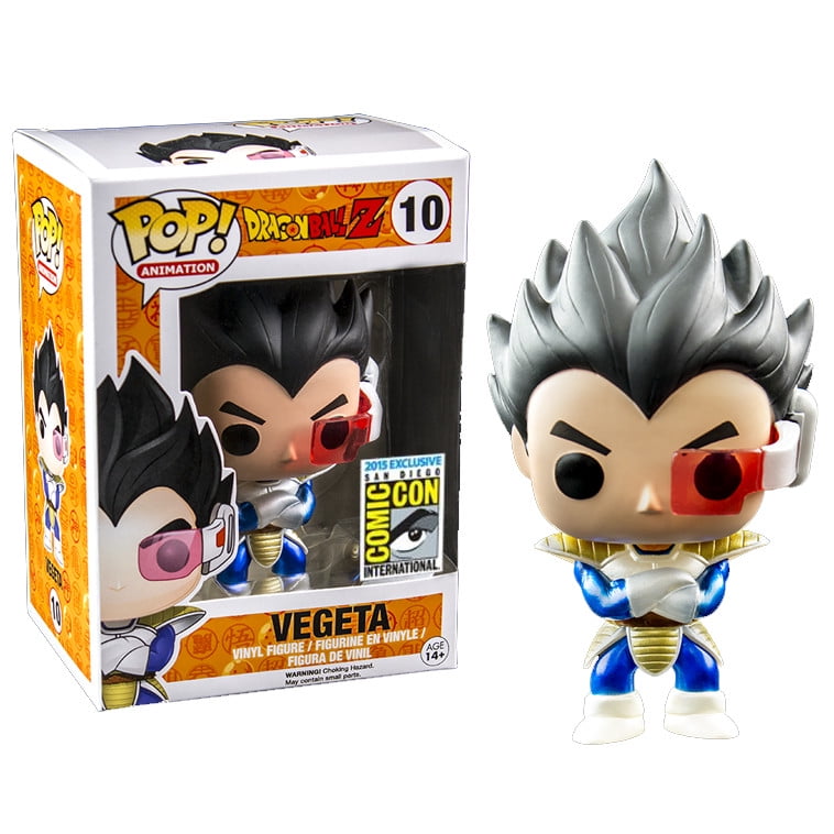Funko Pop! Animation #10 Dragonball Z Metallic Vegeta Action Figure - Walmart.com - Walmart.com