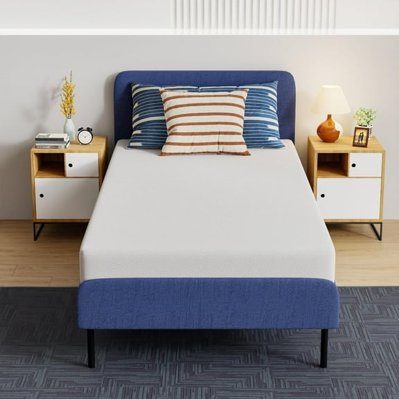 FDW Twin XL/ California King Mattress 6 inch Gel Memory Foam,Adults can easily use it.