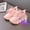Pink, variant on Girls Light Up Sneakers LED Flashing Kids Shoes Breathable Non-Slip with Bungee Laces Black,Size 23