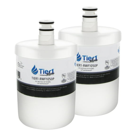Tier1 Plus NSF 53&42 Certified Replacement for 5231JA2002A / LT500P LG Comparable Refrigerator Water Filter, 2-Pack - Reduces 99% LEAD
