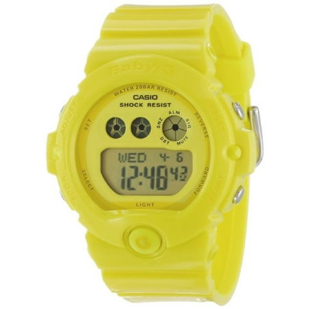 Womens Girls Ladies Baby G Digital Yellow Watch BG6902 9 Walmart