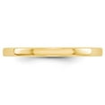 thumbnail image 4 of 14k Yellow Gold 2mm Lightweight Flat Wedding Band Size 8, 4 of 7