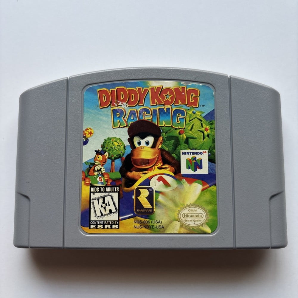 Wave Race 64 N64 (Nintendo 64, 1996) Game Cart