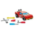 thumbnail image 4 of Hot Wheels Ready to Race Car Builder, 29 Pieces for Kids to Customize Their Own Toy Car, Red Kids Car,  Kids Toys for Ages 3 Up, Gifts and Presents, 4 of 4