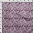 thumbnail image 3 of oneOone Georgette Viscose Fabric Big Motif Ikat Print Fabric By Yard 42 Inch Wide, 3 of 4