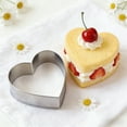 thumbnail image 7 of 6-Piece Heart-Shaped Stainless Steel Cookie Cutters – Multi-Use Baking Tools for Cookies, Fondant & Eggs, 7 of 7