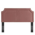 thumbnail image 4 of Cynthia Performance Velvet King or California King Headboard Dusty Rose, 4 of 7