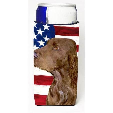 

Usa American Flag With Field Spaniel Michelob Ultra s For Slim Cans - 12 oz.