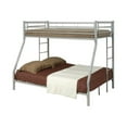 thumbnail image 1 of Twin over Full Bunk Bed, Silver, 1 of 2