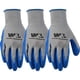 thumbnail image 1 of Guantes de trabajo Wells Lamont 133LF Latex Grip, paquete de 3 pares, tamaño grande, 1 of 7