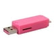 thumbnail image 5 of Lector de tarjetas Micro USB OTG HUB Adapter perfecl TF Rosado, 5 of 8