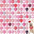 thumbnail image 1 of Pañuelos para Perros Newwiee Rosas Navidad Paquete por 100 Piezas, 1 of 6