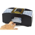 thumbnail image 3 of Brybelly Two Deck Automatic Card Shuffler - Battery-Operated Electric Shuffler - Great for Home & Tournament Use for Classic Poker & Trading Card Games, 3 of 5