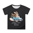 thumbnail image 7 of Size 7 Boys Clothes , Boy Clothes Size 6 , Boys Western Wear,Playful Cartoon Graphic Tee For Boys Lightweight Breathable Short Sleeve Summer Top, 7 of 7