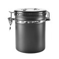 thumbnail image 2 of Bote de JARÍCULO AIRTHIGHT JARÍCULO con CRACEADOR de FECHA Y TAPA SELLADA de Almacenamiento de material acero Inoxidable Tarro de Especias para Hier 1500ml BLESIY Tarro de almacenamiento de cocina, 2 of 7