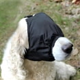 thumbnail image 3 of GASTROPOD Dog Calming Cap Eye Mask Nylon Shading Pet Mask Muzzle for Grooming Anti Car Sickness (Black,L), 3 of 5