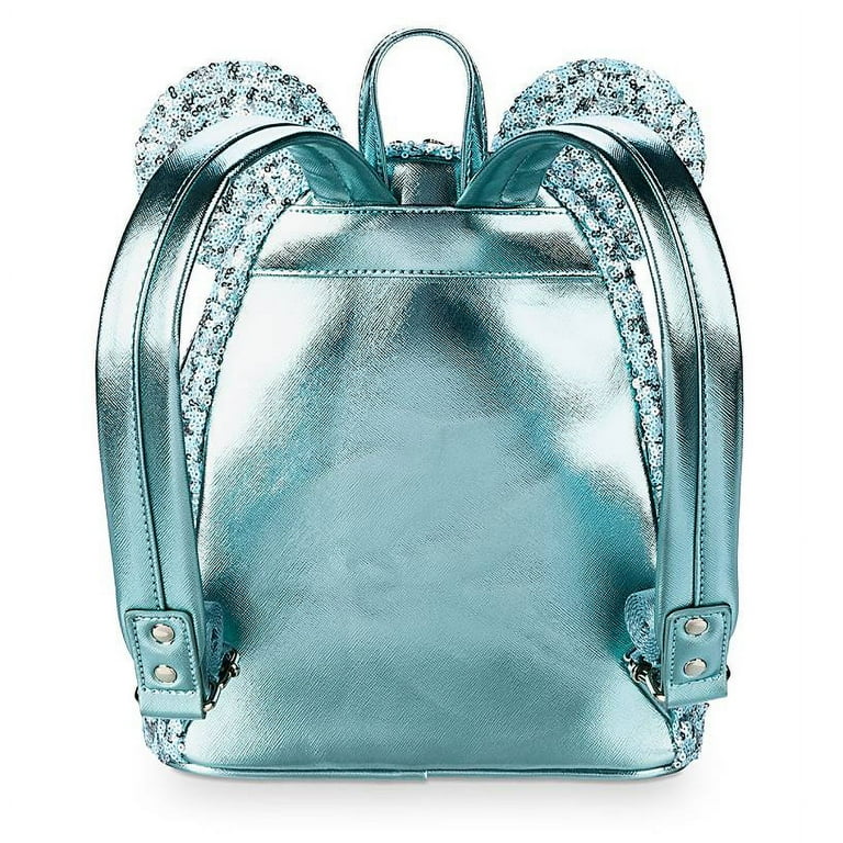 aqua sequin mini backpack Disney Minnie Mouse Sequin Mini Backpack Arendelle Aqua New With Tags
